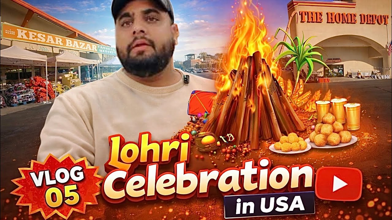 LOHRI CELEBRATION IN USA (vlog 05)