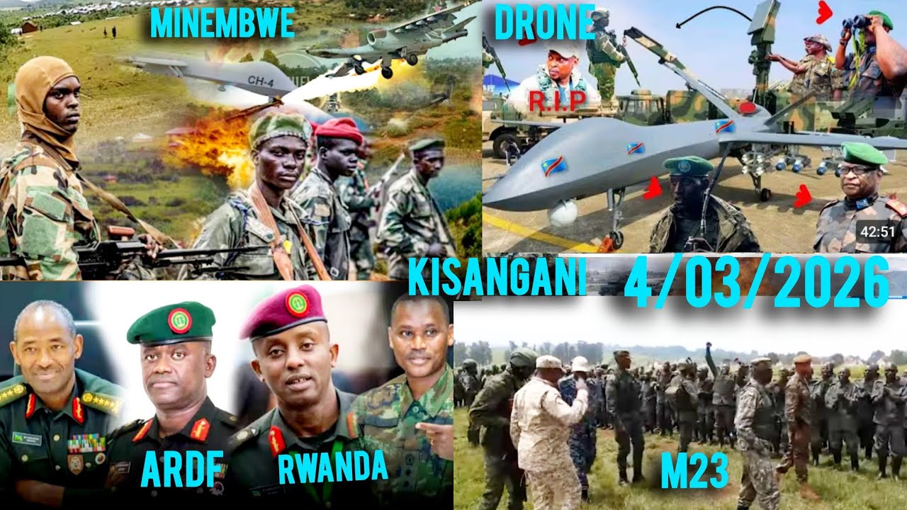 4/03/2026  / HABARI ZA HARAKA: Hali Imebadilika Ghafla MINEMBWE, MASISI na WALIKALE Mchana wa Leo!