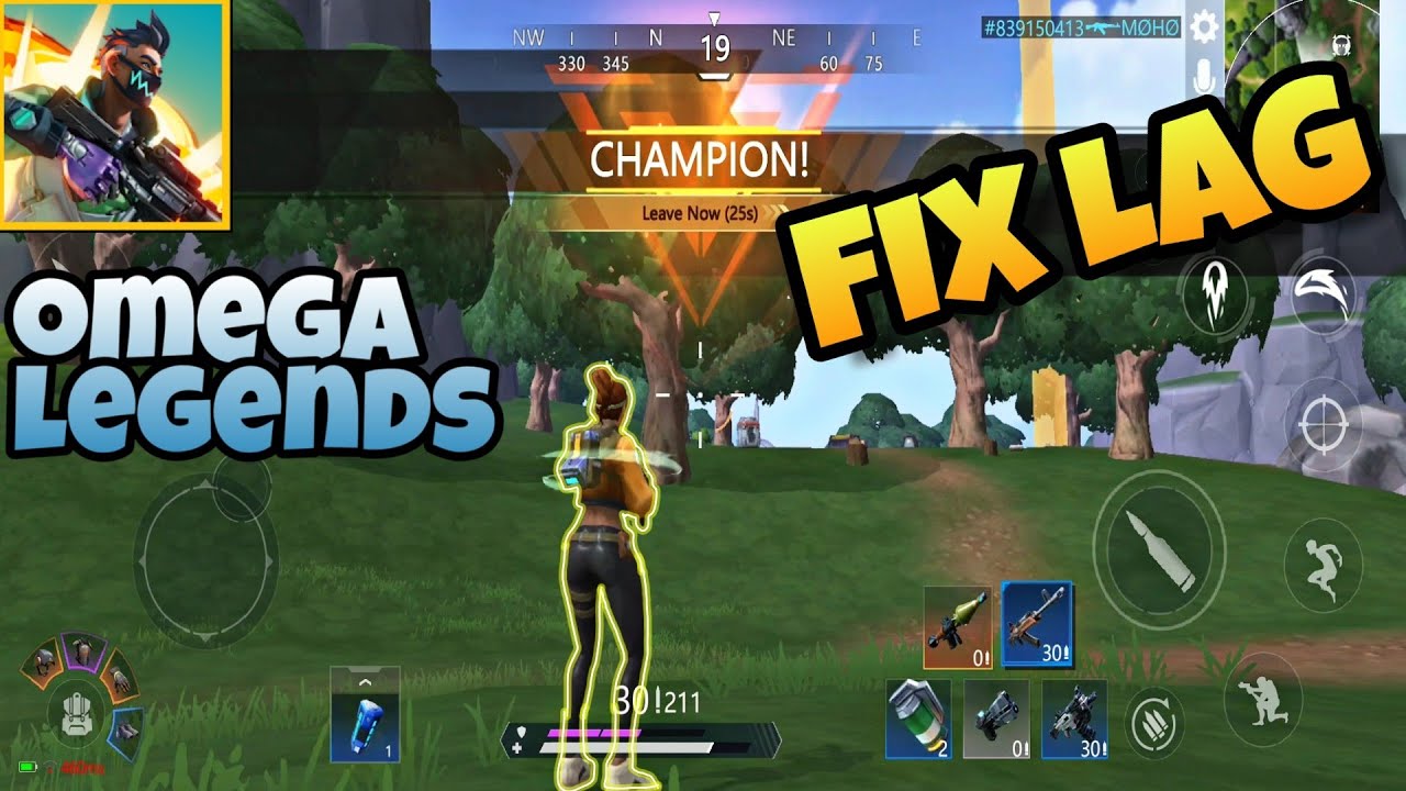 How to fix lag in OMEGA LEGENDS | for 1GB RAM and 2GB RAM phones