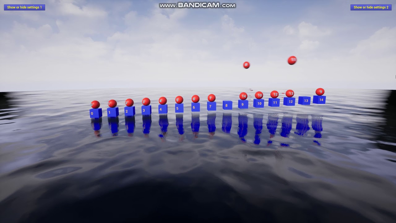 2 - Visualization of sorting algorithms Select sort Unreal Engine 4 ...