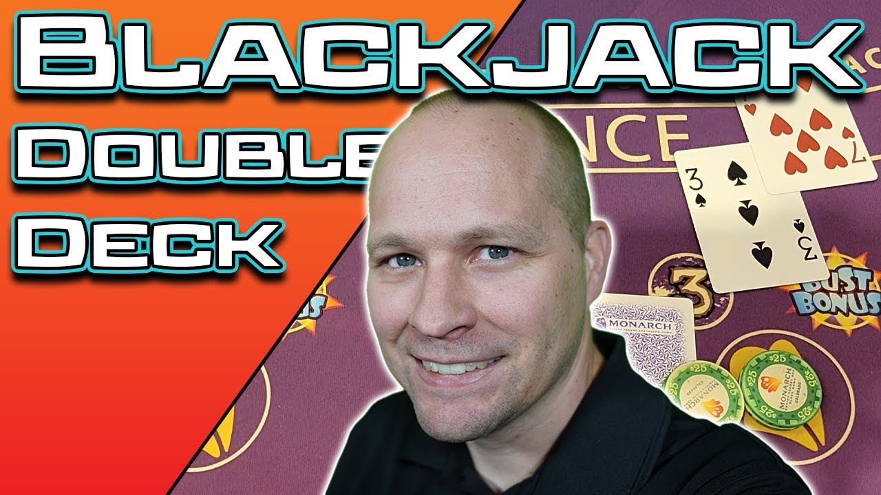 First Time Double Deck Blackjack Youtube 