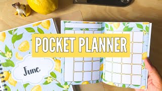 DIY June Pocket Bullet Journal Setup | Free Printable Planner Inserts for June