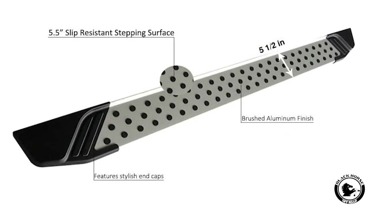 Black Horse Off Road - Installation Instructions for Vortex Running Board on Hyundai Tucson