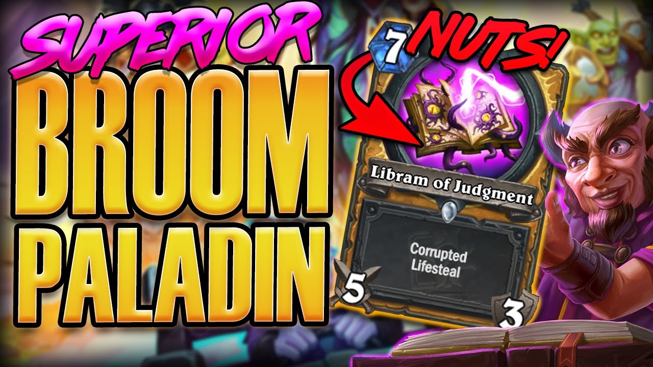 New Broom Paladin is AMAZING Libram of Judgement SLAPS Darkmoon