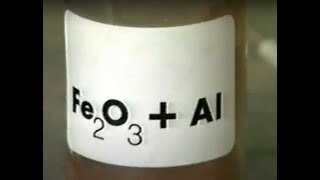 La Termita Una Reacción Química Poderosa - Aluminio Y Óxido De Hierro Fe2O3 Al