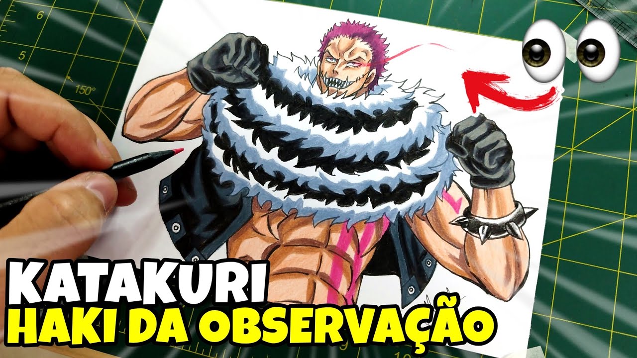 Como desenhar o Katakuri de One Piece passo a passo #1 