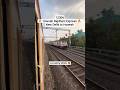 12306-🔥 Howrah Rajdhani Express OvertakingMEMU #railwaycontent#train#indianrailways#shortvideo#short