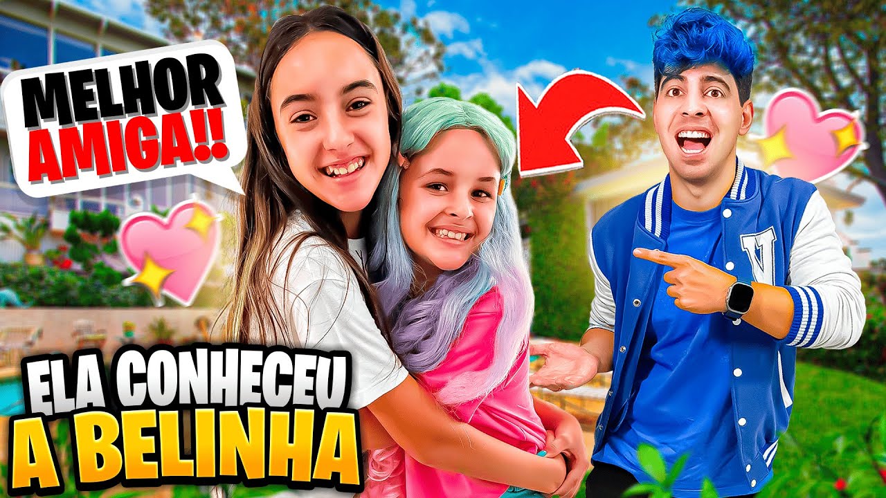 A BELINHA CONHECEU A SUA NOVA AMIGA RANNA E FOI MUITO EMOCIONANTE!!