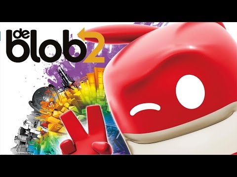 De Blob 2 - Part 1 Let's Play walkthrough (XBOX360/PS3/)