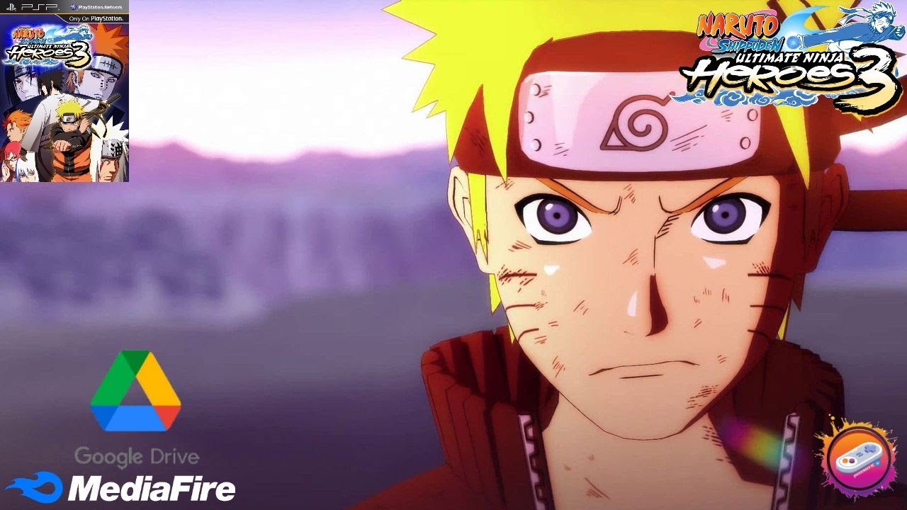 Naruto Shippuden: Ultimate Ninja Heroes 3 - Baixar para PPSSPP Android -  Mundo Android