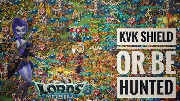 Lords Mobile - KVK ACTION || FURY TARGETS/Shield or Burn