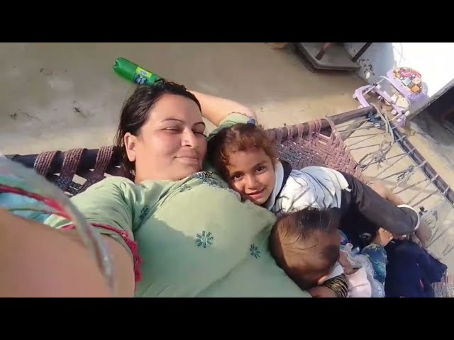 “A Beautiful Sunny Day Feeding Time with My Baby Girl”