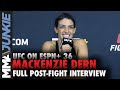 Mackenzie Dern striving for title contention after win | UFC on ESPN+ 36 post-fight interview