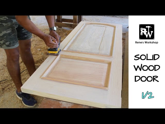 Making A Solid Wood Door | Diy Door 1/2 - Youtube