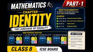 8TH CLASS ICSE BOARD #CHAPTER-IDENTITY-PART-1
