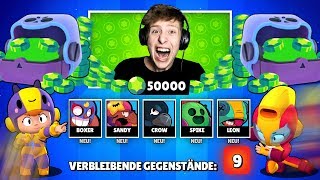 *50.000 GEMS💎* JEDEN BRAWLER ZIEHEN in EINEM VIDEO! MAXED OUT! • Brawl Stars deutsch