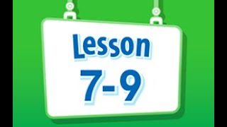 Math Envision English Lesson 7-9