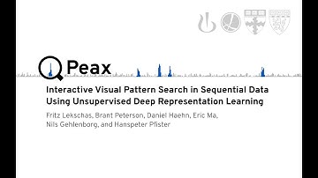 Peax: Interactive Visual Pattern Search in Sequential Data