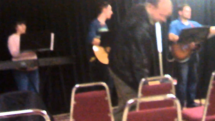 At church