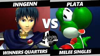 Kurobra 51 - inngenn (Marth) Vs. Plata (Yoshi) Smash Melee - SSBM