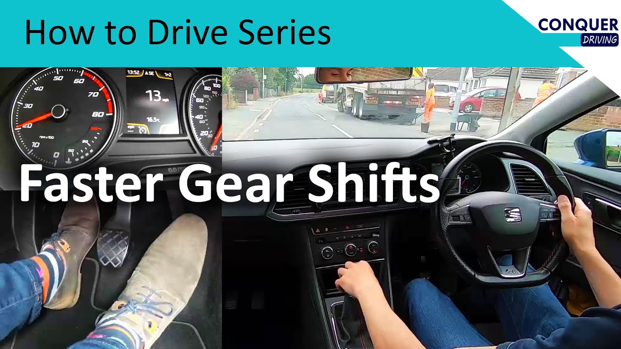How to shift gears quickly and smoothly in a manual car - YouTube