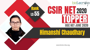CSIR NET Results: Himanshi Qualifies CSIR NET 2020 With 55 Rank - Listen To Her Preparation Strategy