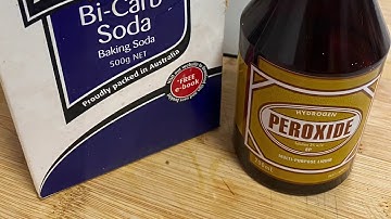 How to clean a tea stained flask, no scrubbing.