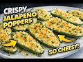 Crispy Baked Jalapeño Poppers (SO Cheesy!) 🌶️🧀