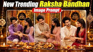 New Trending Raksha Bandhan Image Prompt 2026 | AI Rakhi Photo Editing ❤️ | Gemini AI Photo Editing screenshot 5