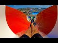 Insanely Fast Body Slide at Marina Aquapark Istanbul