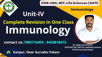 Immunology | Complete Revision in One Class | CSIR-NET- Dec - 2025 | #genesis_institute