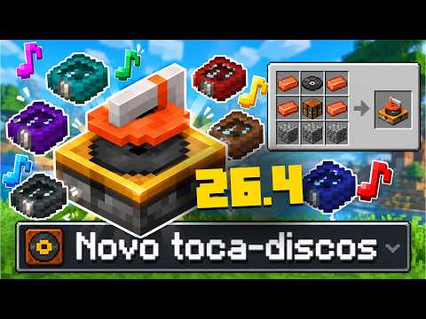 MINECRAFT 26.4 - NEW JUKEBOX ADDED IN THE UPDATE? WAIT, WHAT?