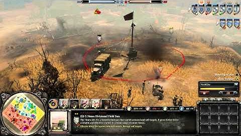 CoH2 Haunted Zis AT gun bug