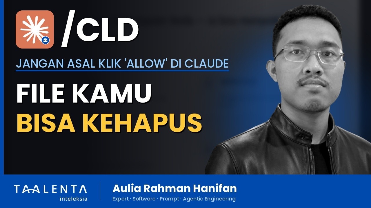 Jangan Asal Klik "Allow" di Claude - File Kamu Bisa Kehapus