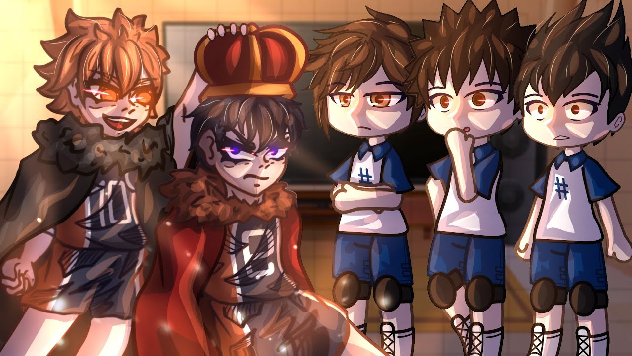 Past Kageyama's Team React To Kageyama + Karasuno // Gacha React