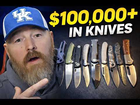 20 Knife Collectors, Six Figures In Blades| Epic EDC Meetup