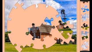 American Farm❤️😊 jigsaw puuzle🧩🧩 || @funpuzzle1122  screenshot 1