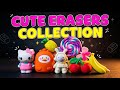 Cute Eraser Stationery Collection For Students | Stationery Items For School | School Supplies |