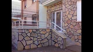 Servilla Çelik Villa (Www.servilla.net) - Dekoratif Doğal Taş (Kayrak Taşı) Kaplama