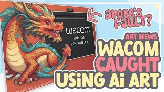 Wacom CAUGHT Using AI Art (Is It Adobe's Fault?) || SPEEDPAINT + COMMENTARY