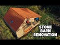 Completing Our Roof! Restoring an Off-Grid Abandoned Barn in Portugal