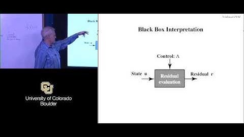 ASEN 6107 Nonlinear Finite Elements - Sample Lecture