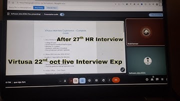 virtusa live interview Experience 22nd oct 2025|virtusa Neural Hackathon 2025|HR Mail 27th oct 2025