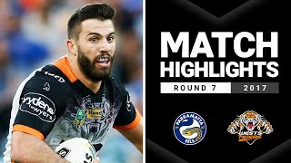 Parramatta Eels v Wests Tigers Round 7, 2017 | Classic Match Highlights | NRL