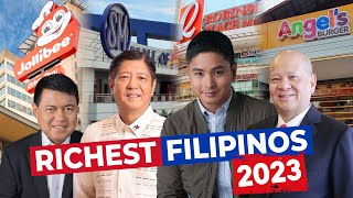 New! 10 Pinaka MAYAMANG Tao sa Pilipinas 2023 | Top 10 Richest Filipinos