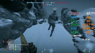 GeForce GTX 750 ti -- AMD Ryzen 5 3600 -- Battlefield V BFV FPS Test