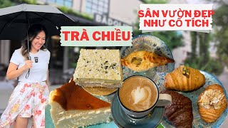 ENJOY AFTERNOON TEA WITH A SUPER BEAUTIFUL GARDEN RIGHT IN THE CENTER OF HOUSTON || WHAT TO EAT I...