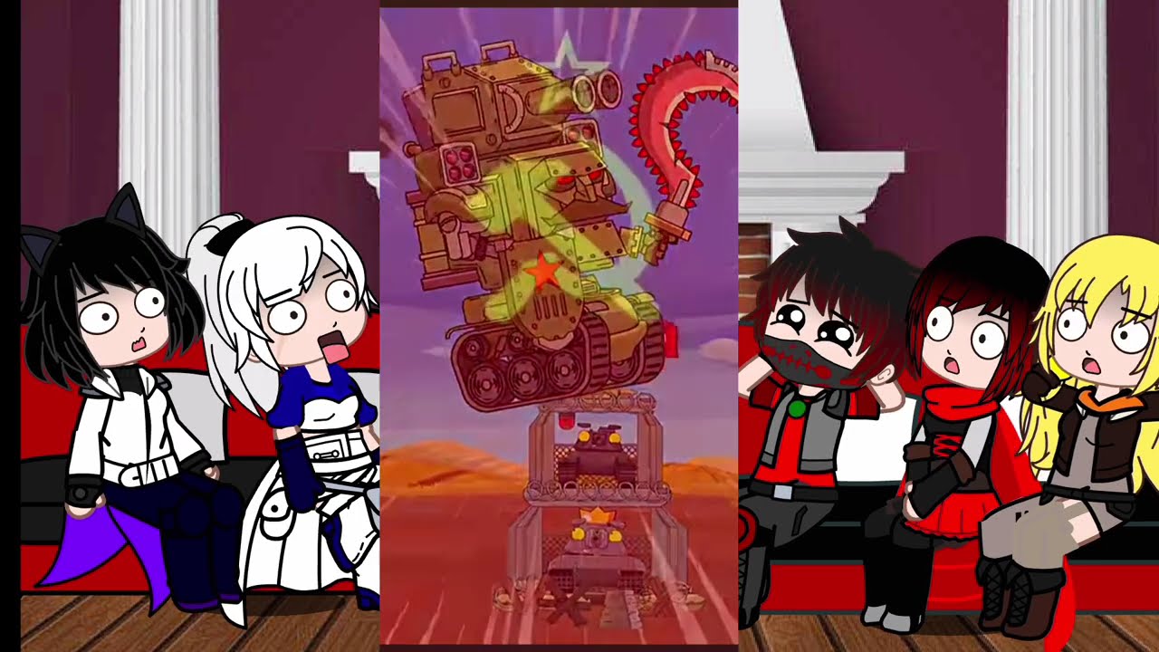 Реакция Арсзверус RWBY на мультик танк Хома 