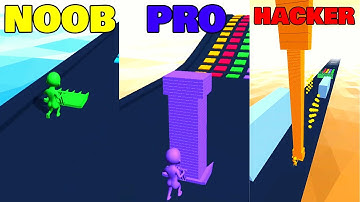 NOOB vs PRO vs HACKER - Stack color