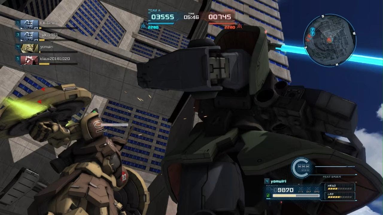 ソロモンの悪夢(ガトー専用ドムLv3)